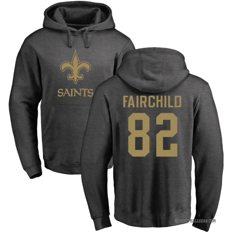 Mason Fairchild Youth New Orleans Saints Pro Line by Branded Ash One Color Pullover Hoodie